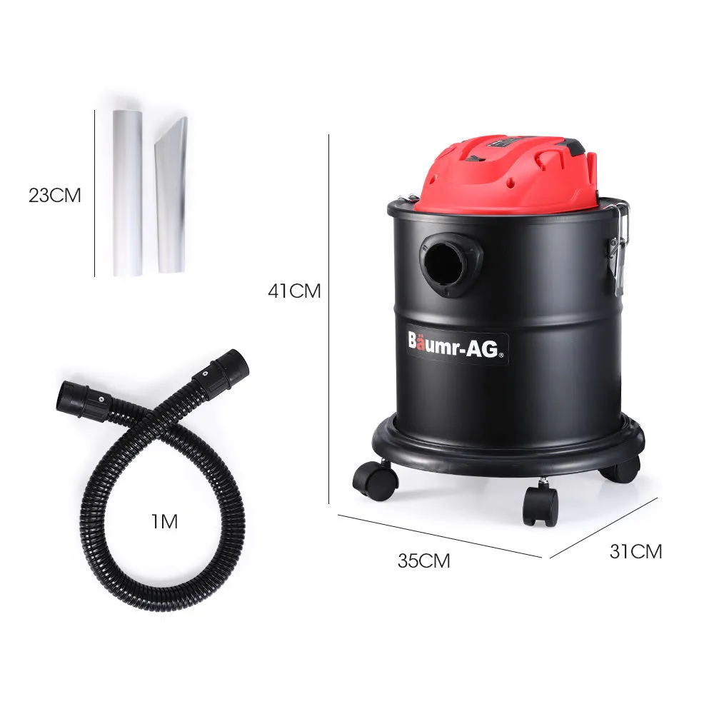 1200W Ash Vacuum Cleaner & Blower, 20L, Stainless Steel, Baumr-AG