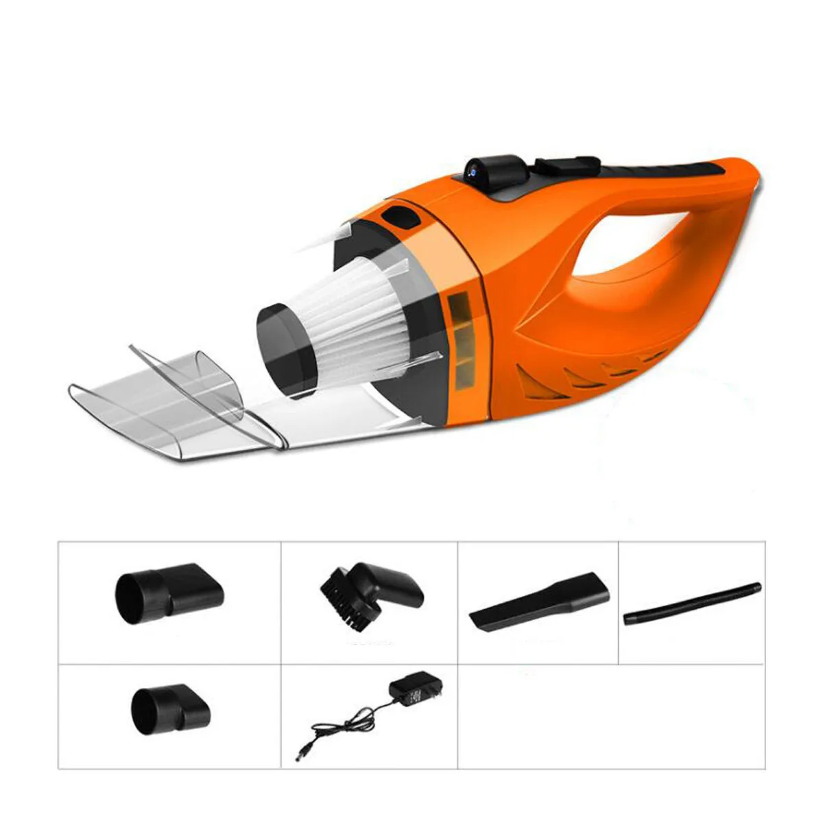 12V 150W Cordless Handheld Vacuum Cleaner Strong Suction Dust Busters Wet & Dry