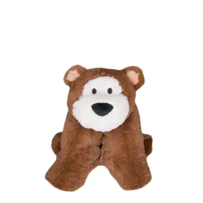 1.8 Litre Eco Hot Water Bottle with Cuddly Brown Bear Cover (rubberless)