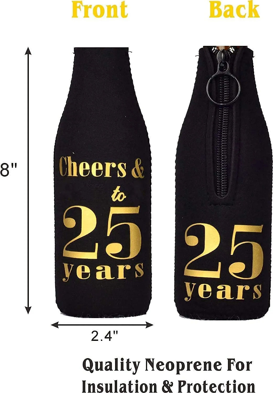 25th Birthday Gifts for Men, 25th Birthday Gifts, 25th Birthday Can Coolers, 25th Birthday