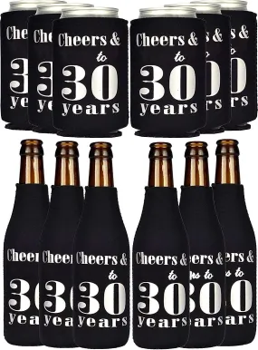 30th Birthday Gifts for Men, 30th Birthday Gift, 30th Birthday Can Cooler, 30th Birthday