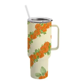 40oz Ohia Lehua Yellow Holoholo Tumbler