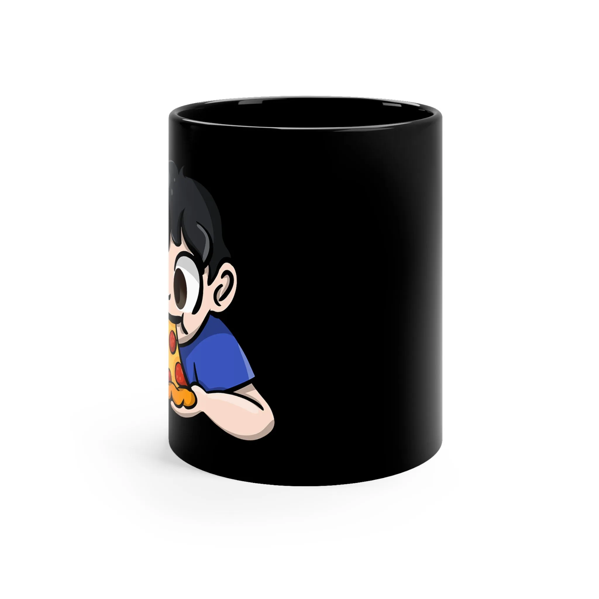 4DavidBlue Official Stream Mug - Black Mug (11oz)