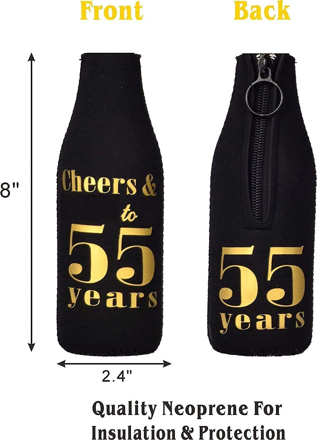 55th Birthday Gifts for Men, 55th Birthday Gifts, 55th Birthday Can Coolers, 55th Birthday