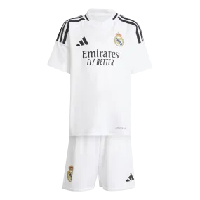 Adidas Real Madrid 2024/25 Home Mini Kit