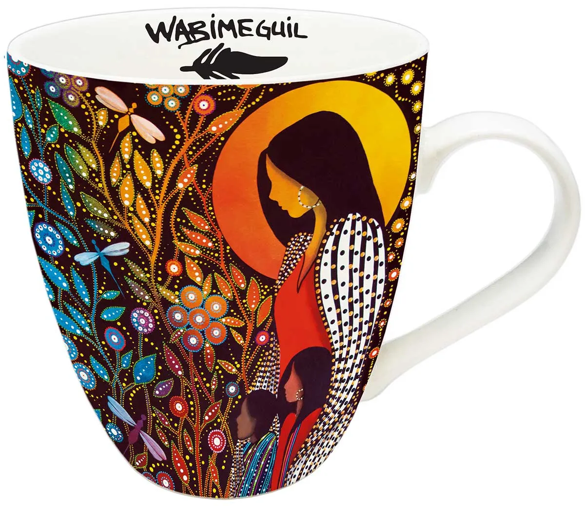 All Children Matter 18 oz mug. Artwork by Cree Artist Betty Albert