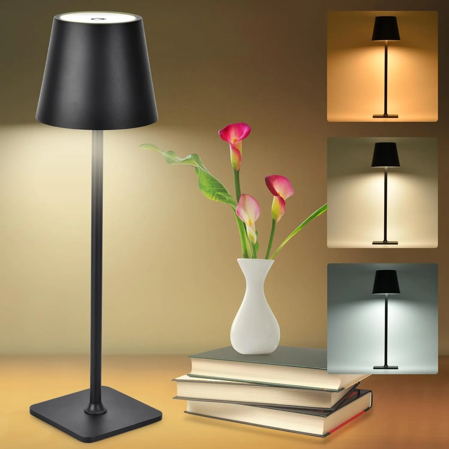 ANKUR UNPLUGGED SOLARA WIRELESS CHARGABLE TABLE LAMP