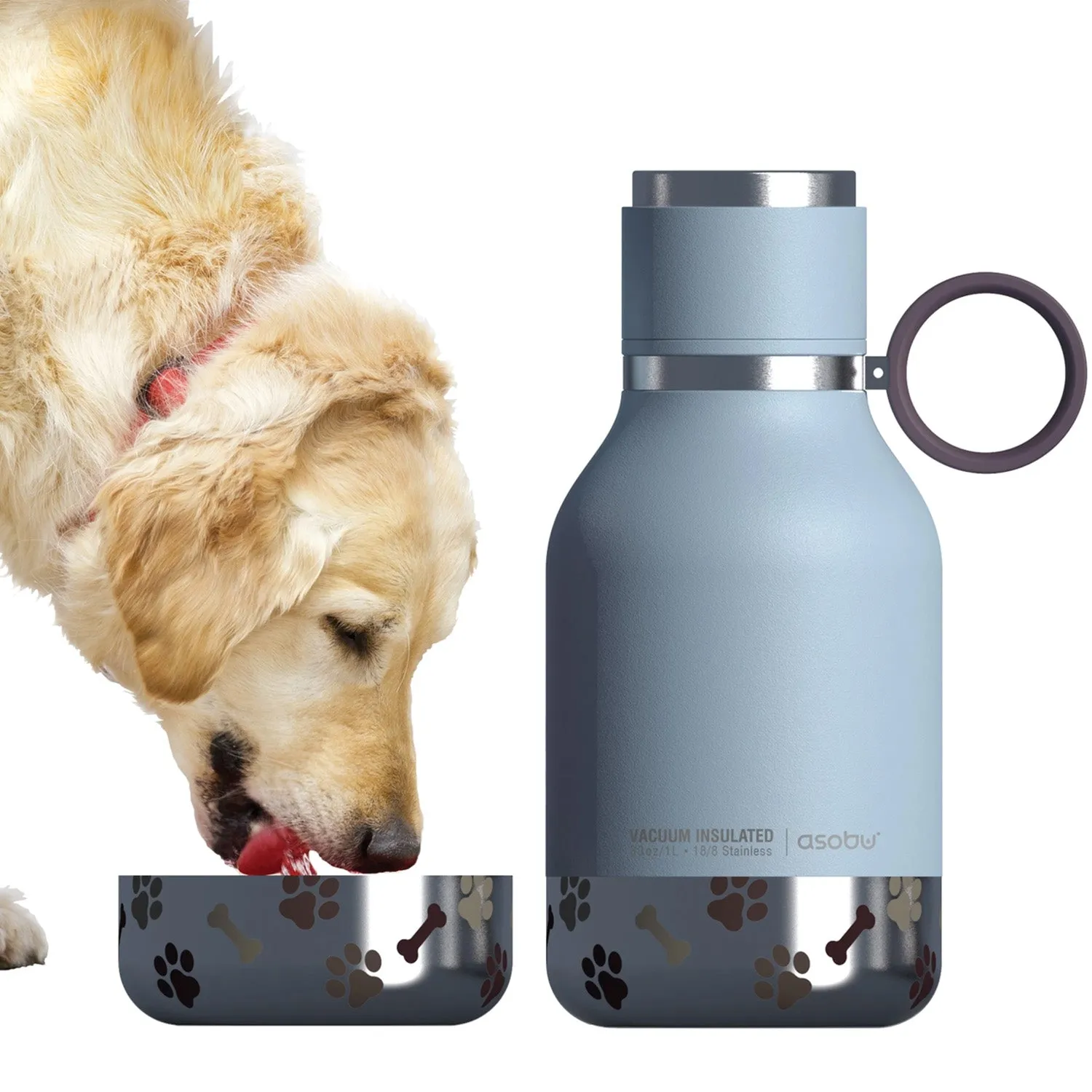 Asobu Dog Bowl Water Bottle Insulated