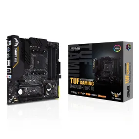 ASUS TUF Gaming B450M-PRO II AMD AM4 Micro ATX Motherboard with Dual M.2, DDR4 RAM Slots, AI Noise-Canceling Microphone, BIOS Flashback, USB 3.2 Gen 2, Addressable Gen 2 RGB Header, and Aura Sync