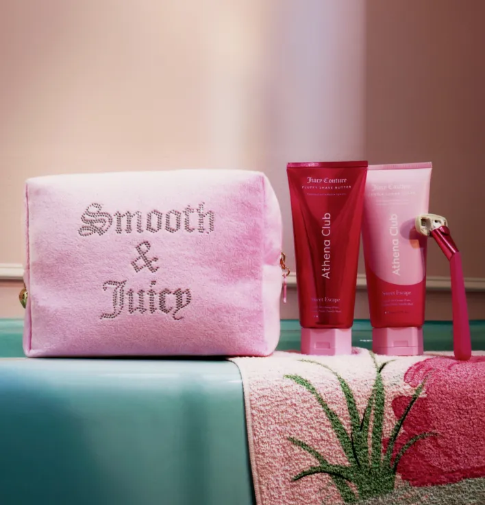 Athena Club <3 Juicy Couture Perfect Shave Set