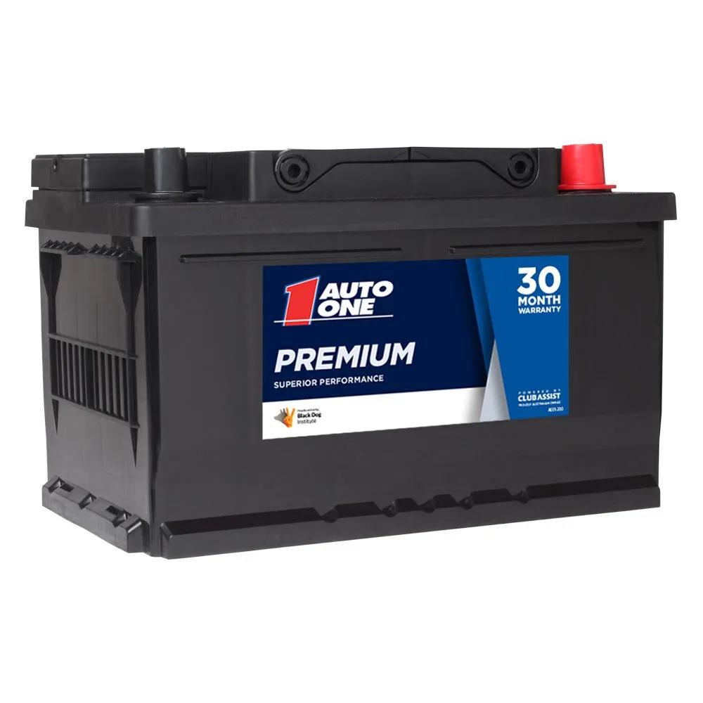 Auto One 36621 Premium Calcium Maintenance-Free 12V Battery (DIN66L Size, 630CCA, 109RC, 62Ah)