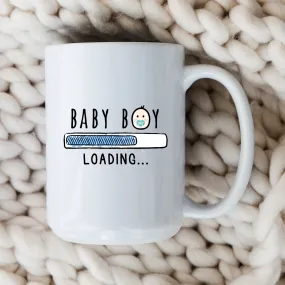 Baby Boy Loading Pregnancy Mug New Mom