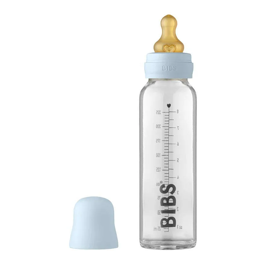 Baby Glass Bottle 225ml by Bibs