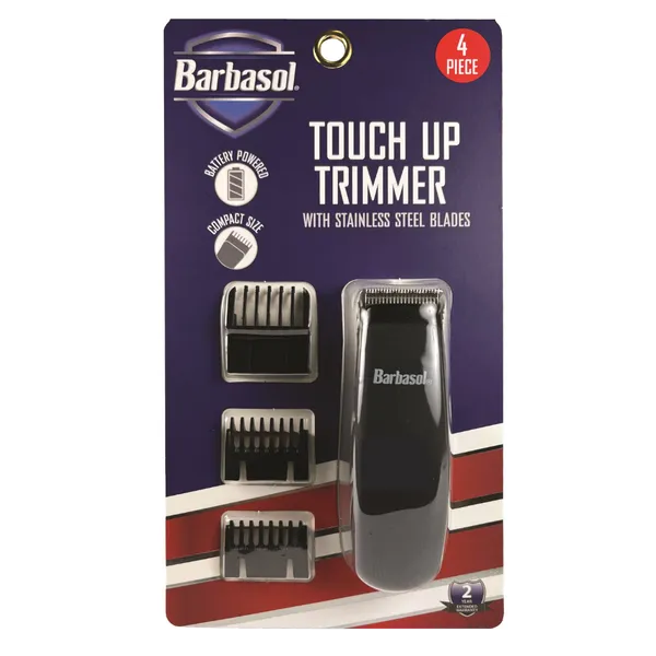 Barbasol Touch Up Trimmer With Stainless Steel Blades