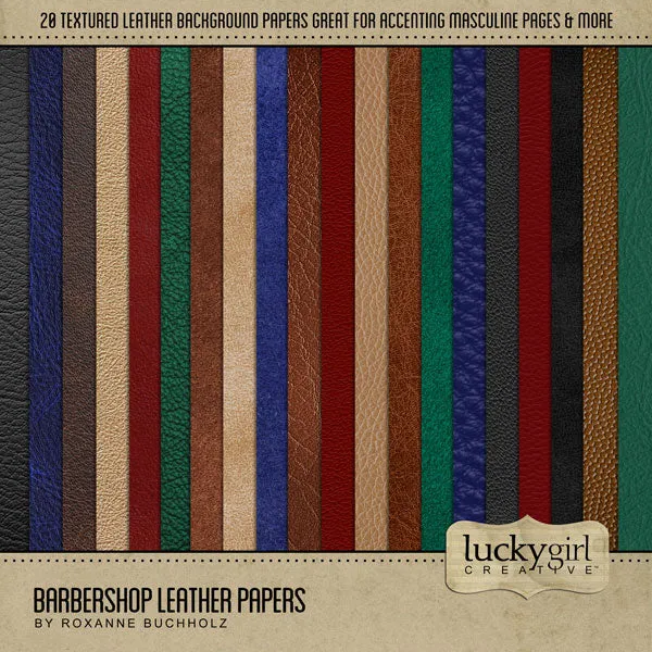 Barbershop Digital Scrapbook Bundle