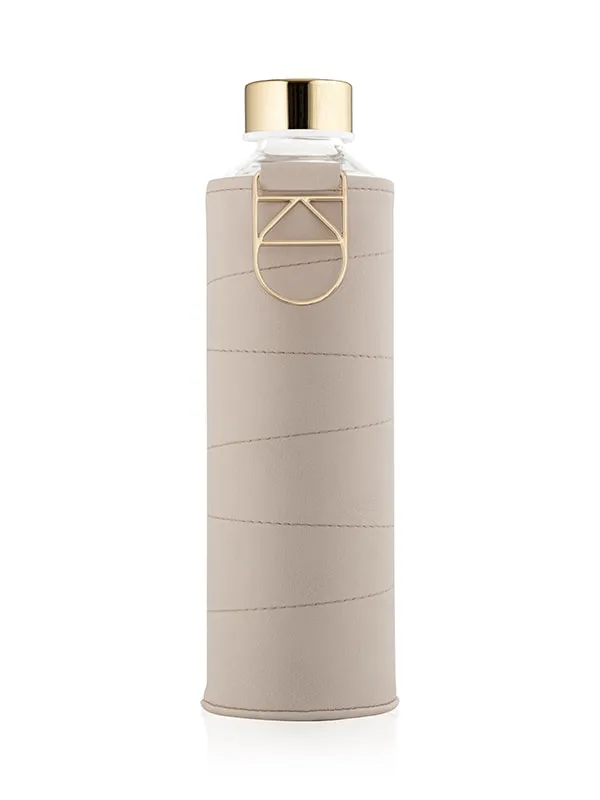 Beige Glass Bottle