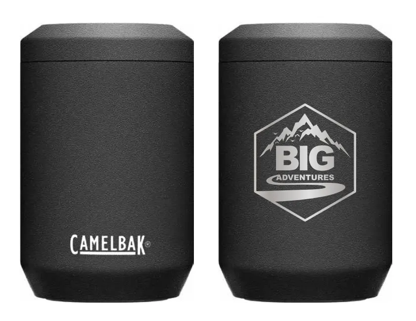 BIG Adventures Camelbak Horizon 12oz Can Cooler Mug, Insulated Stainless Steel