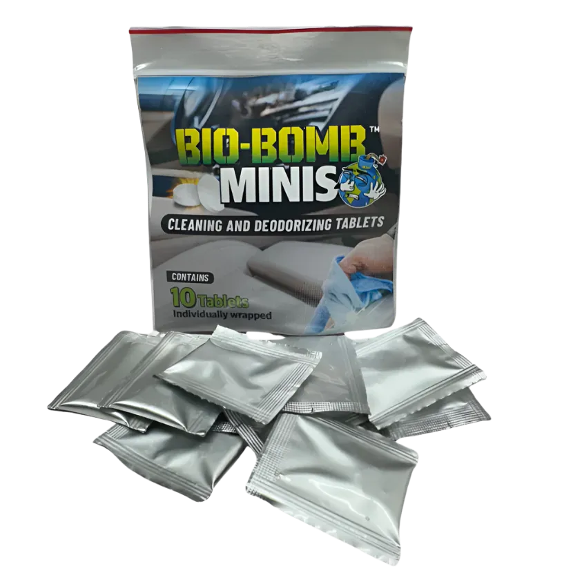 BIO BOMB Minis: Dissolvable Cleaning & Deodorizing Tablets