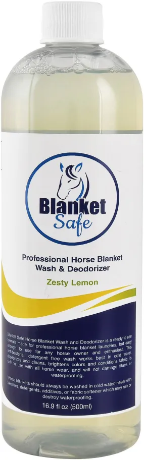 Blanket Safe Professional Horse Blanket Wash & Deodorizer, 16 oz