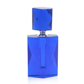 Blue Glass Perfume Bottle