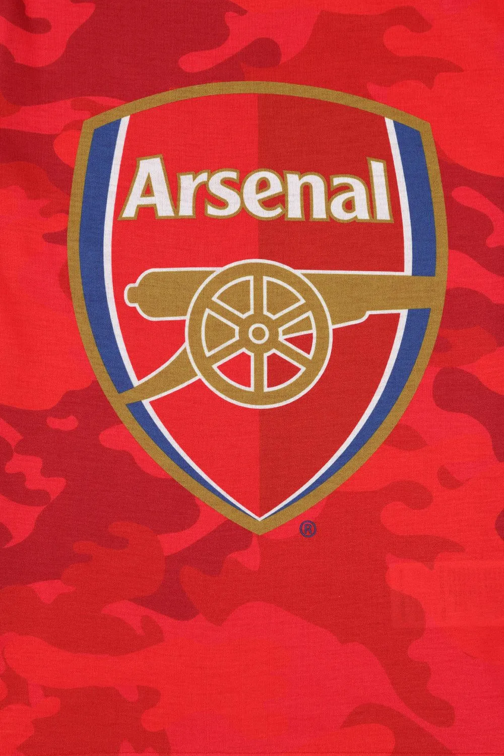 Boys Arsenal FC Red Camouflage Long Pyjamas