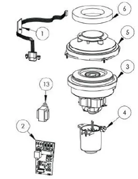 Bradley Part # P15-478 Heating Element - 120V