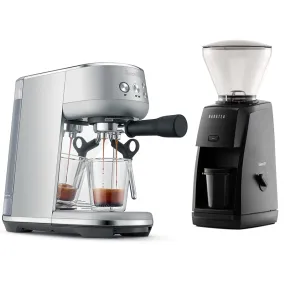 Breville Bambino & Baratza Encore ESP Black Bundle