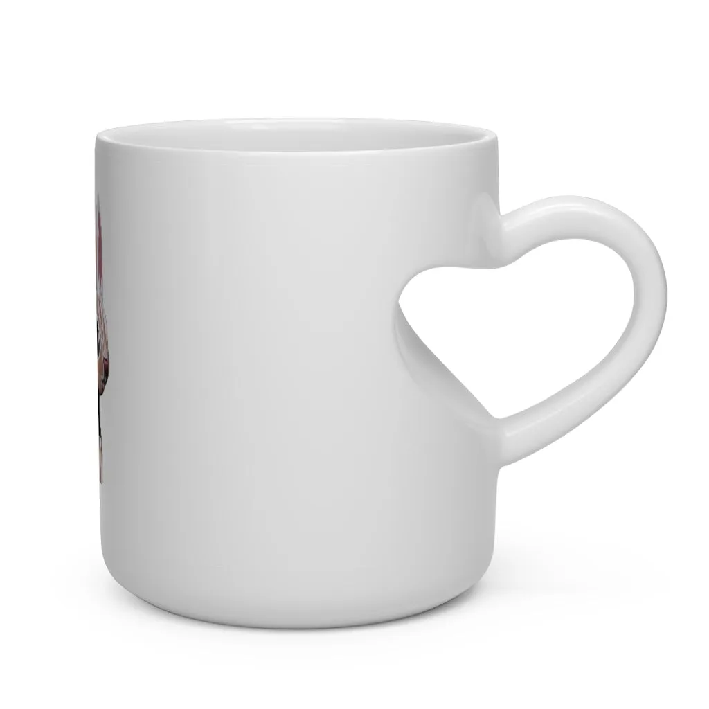 Bunny Heart Shape Mug