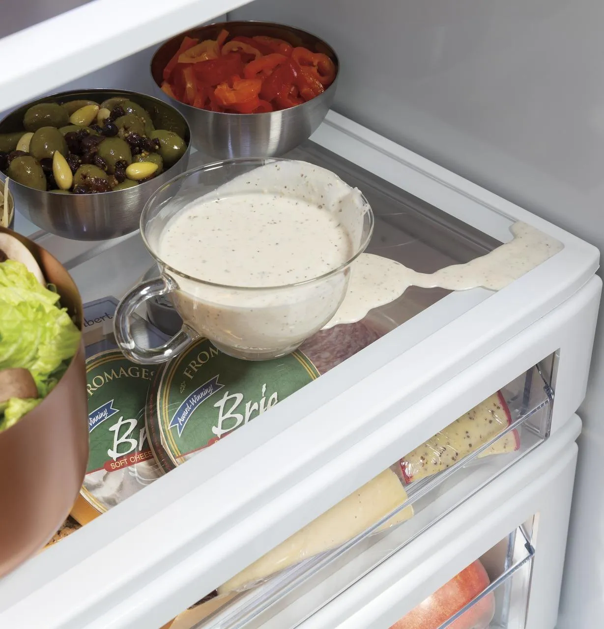 Caf(eback)™ 42" Smart Built-In Side-by-Side Refrigerator