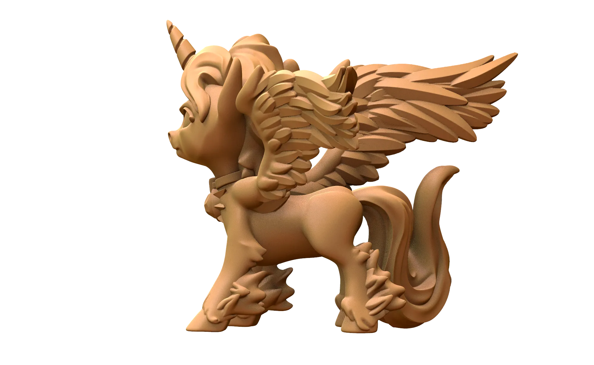 Capsule Chibi - Majestic Soaring Unicorn