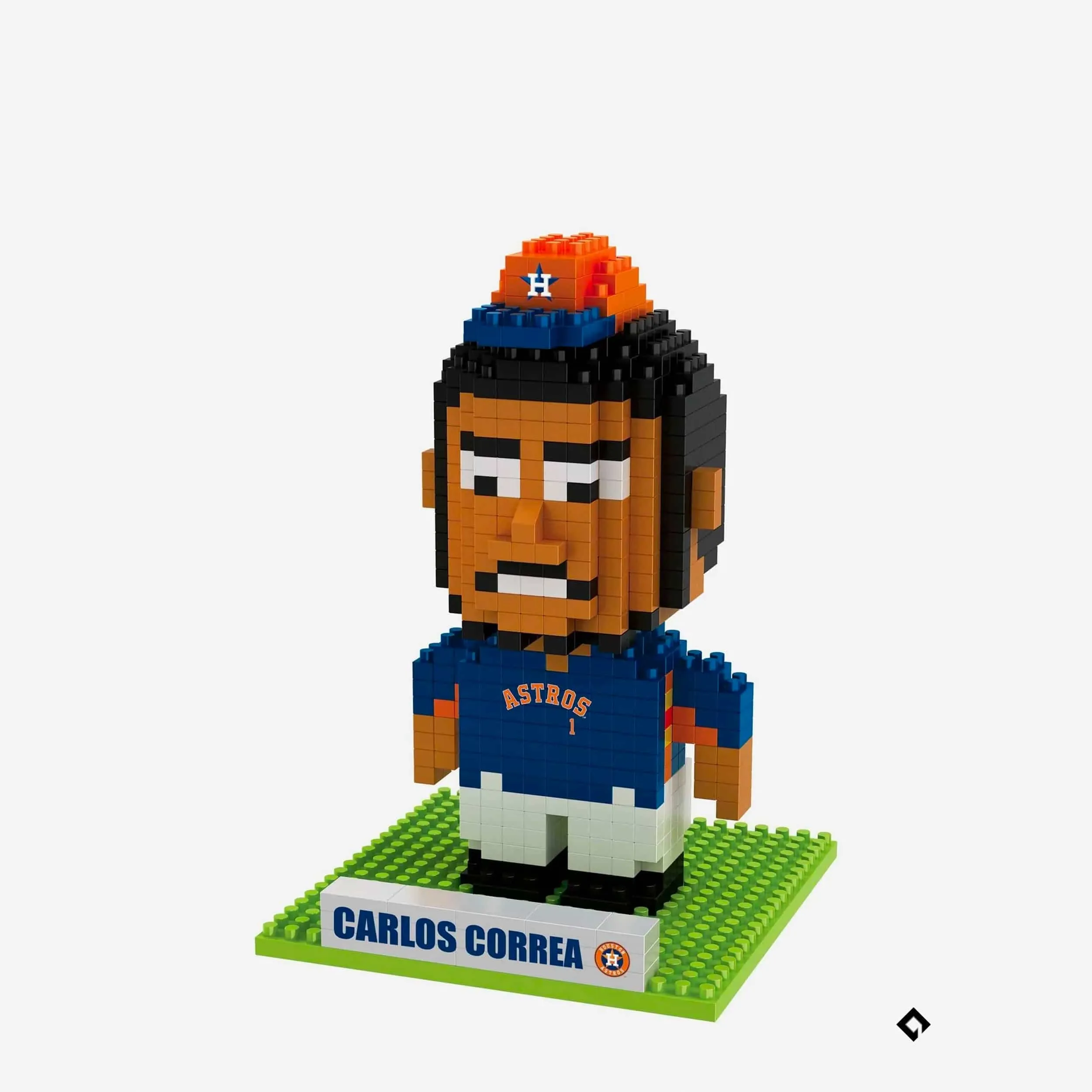 Carlos Correa Houston Astros BRXLZ Mini Player