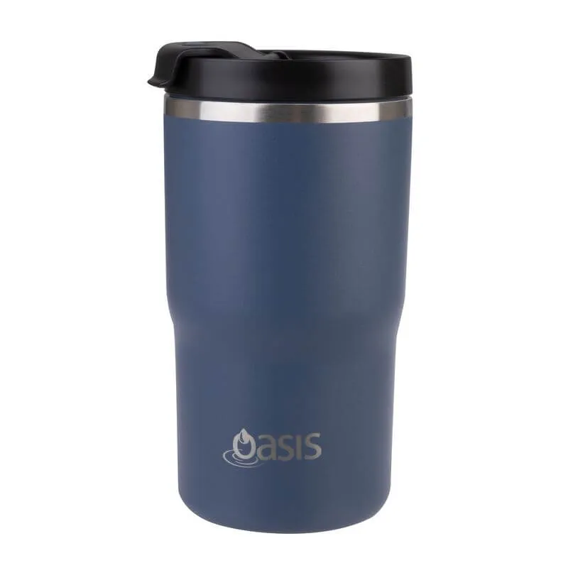 Ceramic Lined Insulated Travel Mug 480mL Indigo