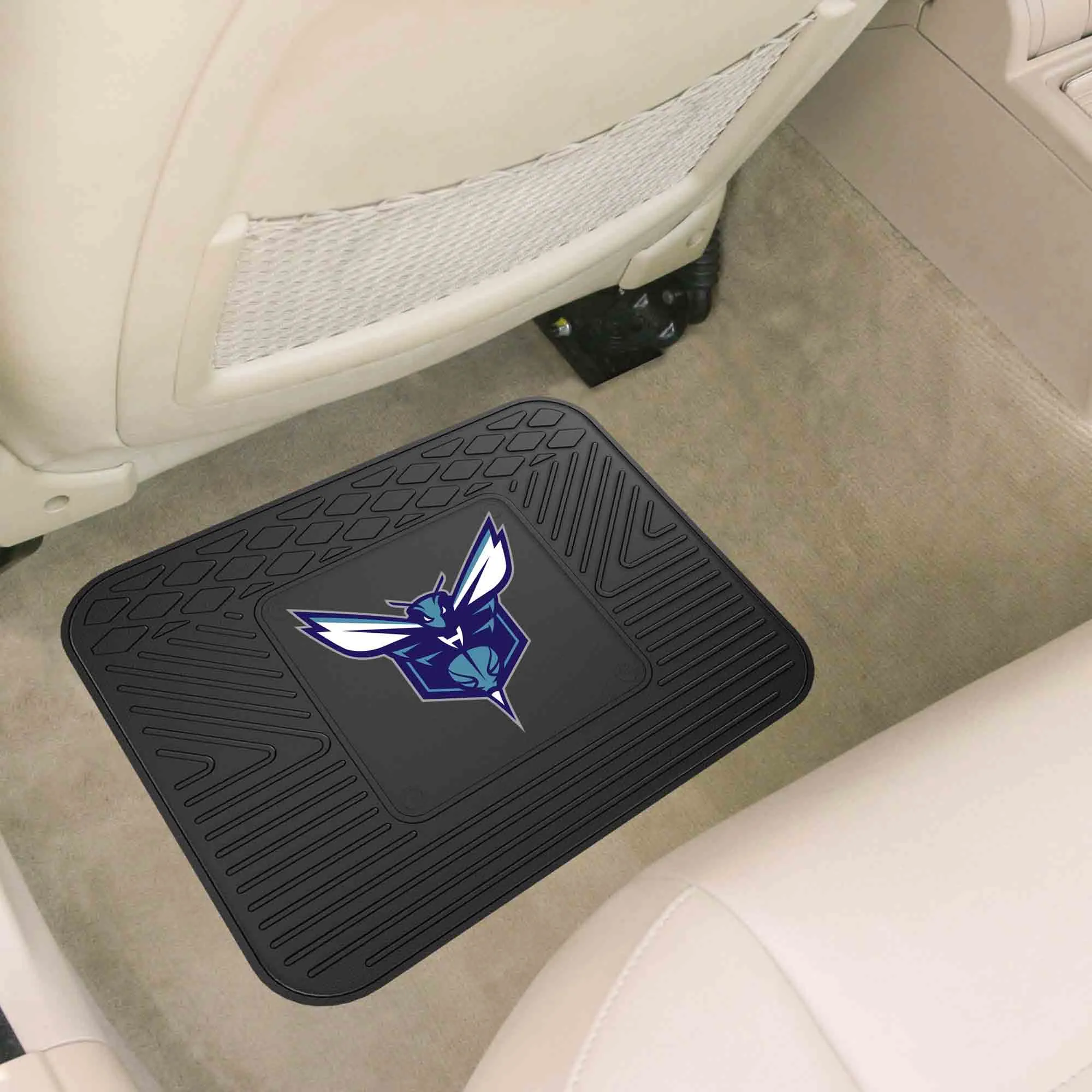 Charlotte Hornets Back Seat Car Utility Mat - 14in. x 17in.