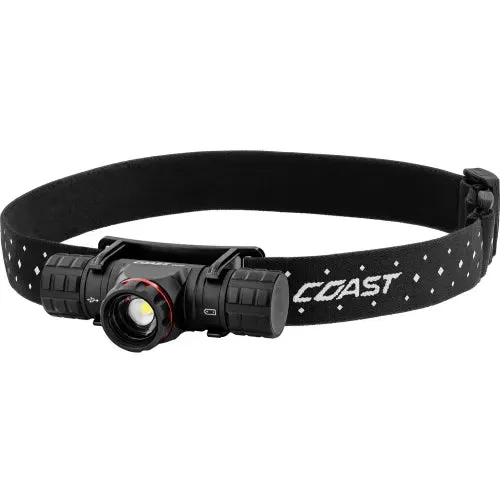 Coast® XPH30R Rechargeable-Dual Power LED Headlamp