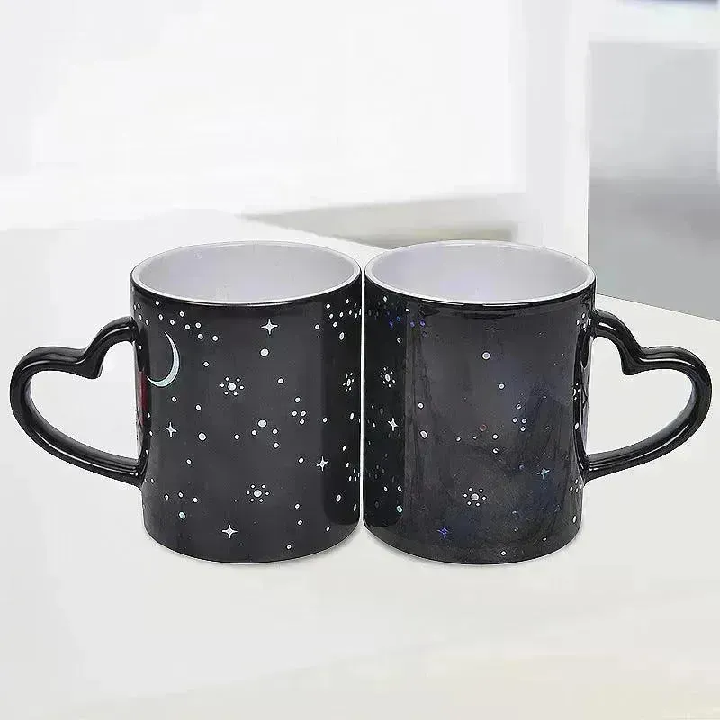 Customized Coffee Cup Creative Color Change Mug Ceramic Cup