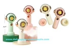 Cute Electronic Mist Spray Hand Fans Wholesale