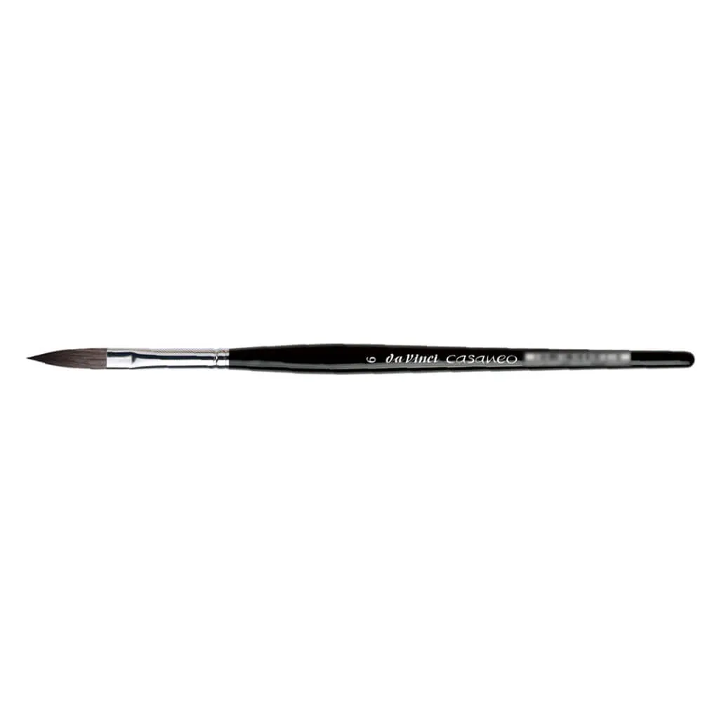 Da Vinci Casaneo Synthetic Squirrel Watercolor Brush Oval Wash Size 6