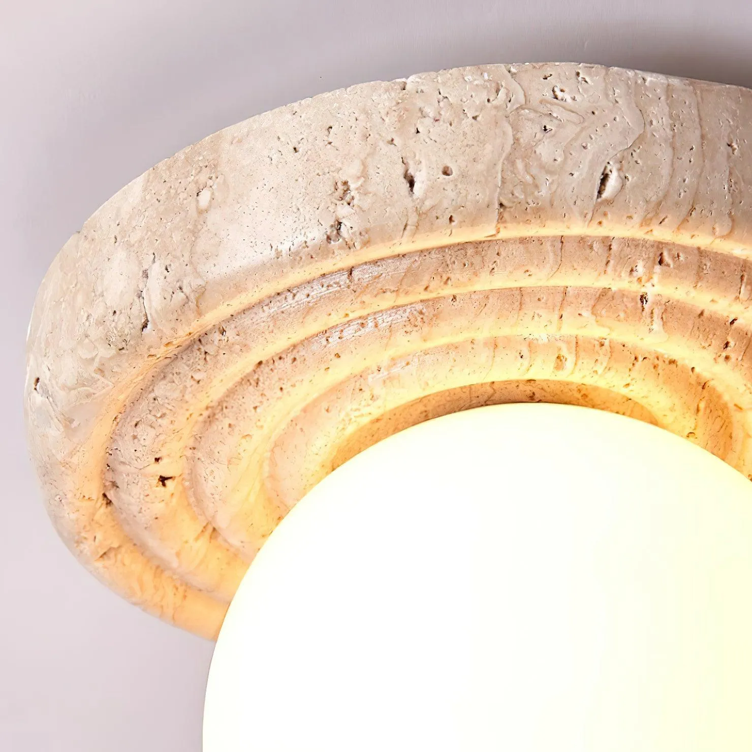 Dahlia Round Wall Lamp