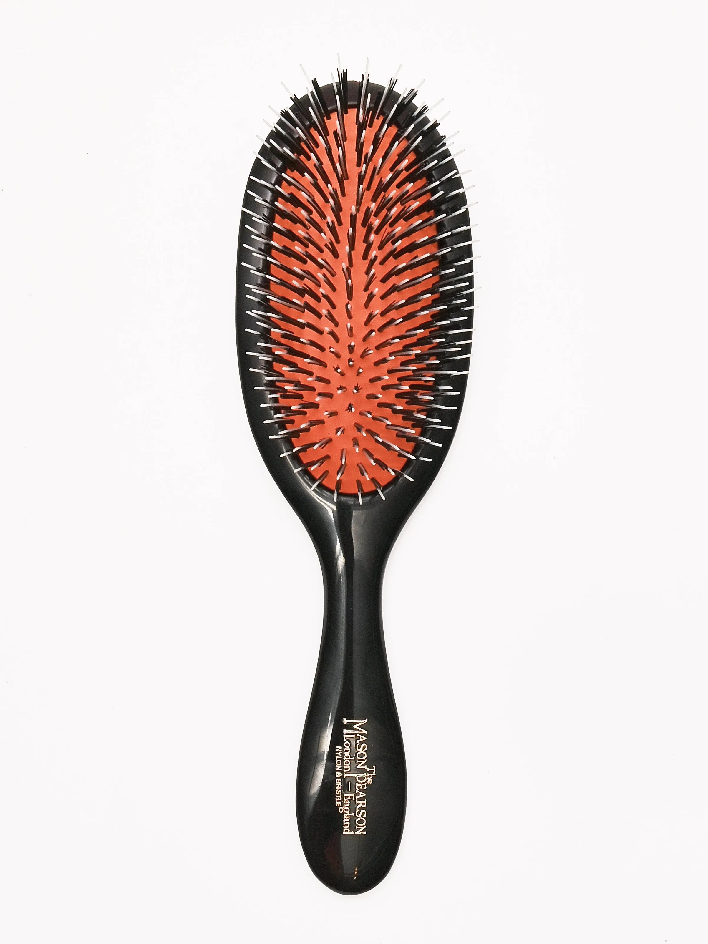 Dark Ruby Handy Bristle & Nylon Hair Brush