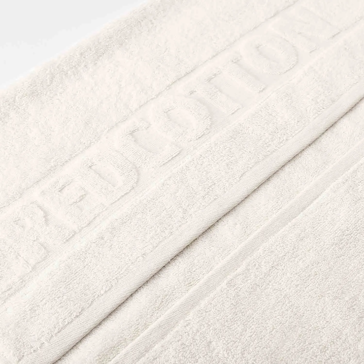 Deluxe 100% Cotton Bath Towel - White