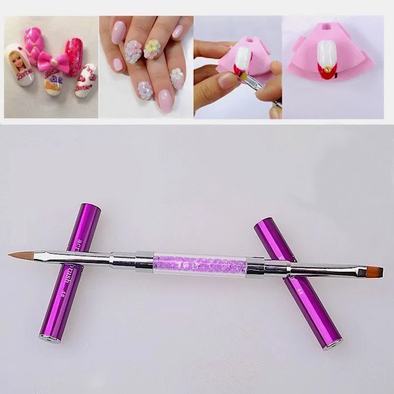 Designer Nail Art Brushes Double Ended