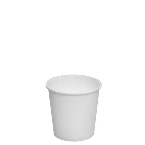 Disposable Coffee Cups - 4oz Paper Hot Cups - White (62mm) - 1,000 ct