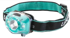 Dorcy 41-3913 Headlamp, AAA Battery, LED Lamp, 275 Lumens, 100 m Beam Distance, Blue/Green/Red :CD: QUANTITY: 1