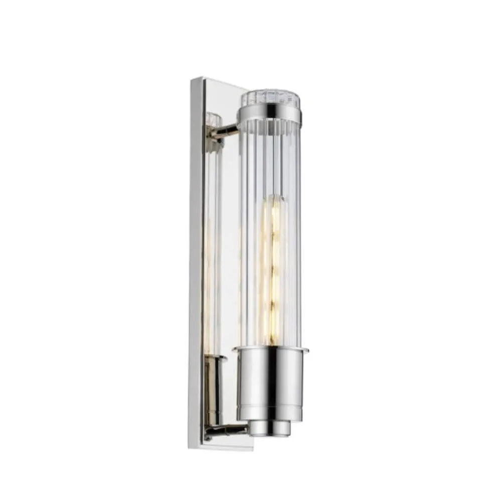 Dressage Bathroom Wall Light - Polished Chrome