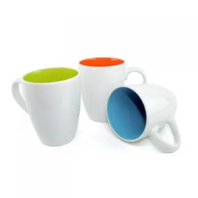 Dual Colour Ceramic Mug 11oz