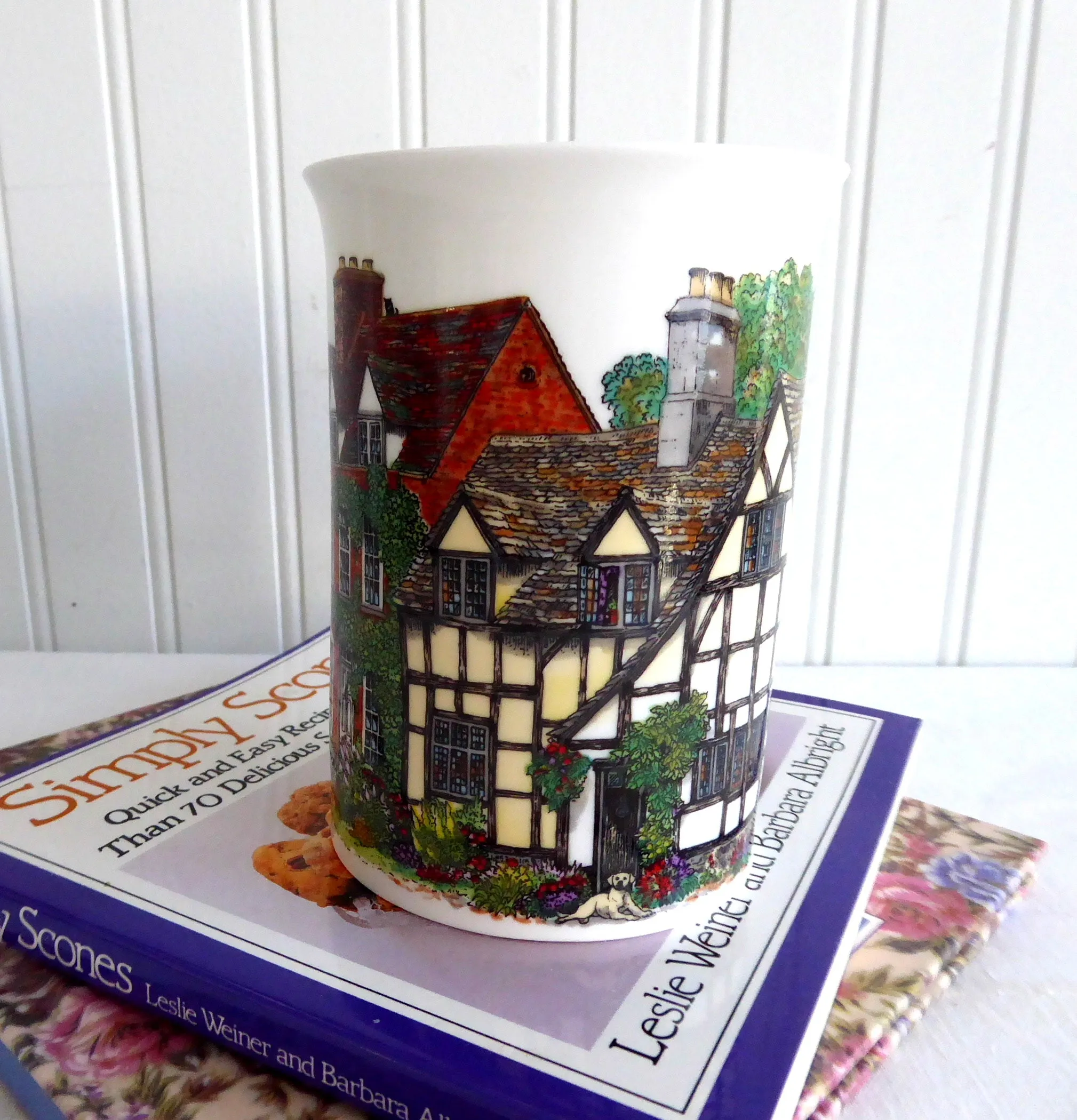 Dunoon Mug Hamlets Mug Sue Scullard English Village Bone China