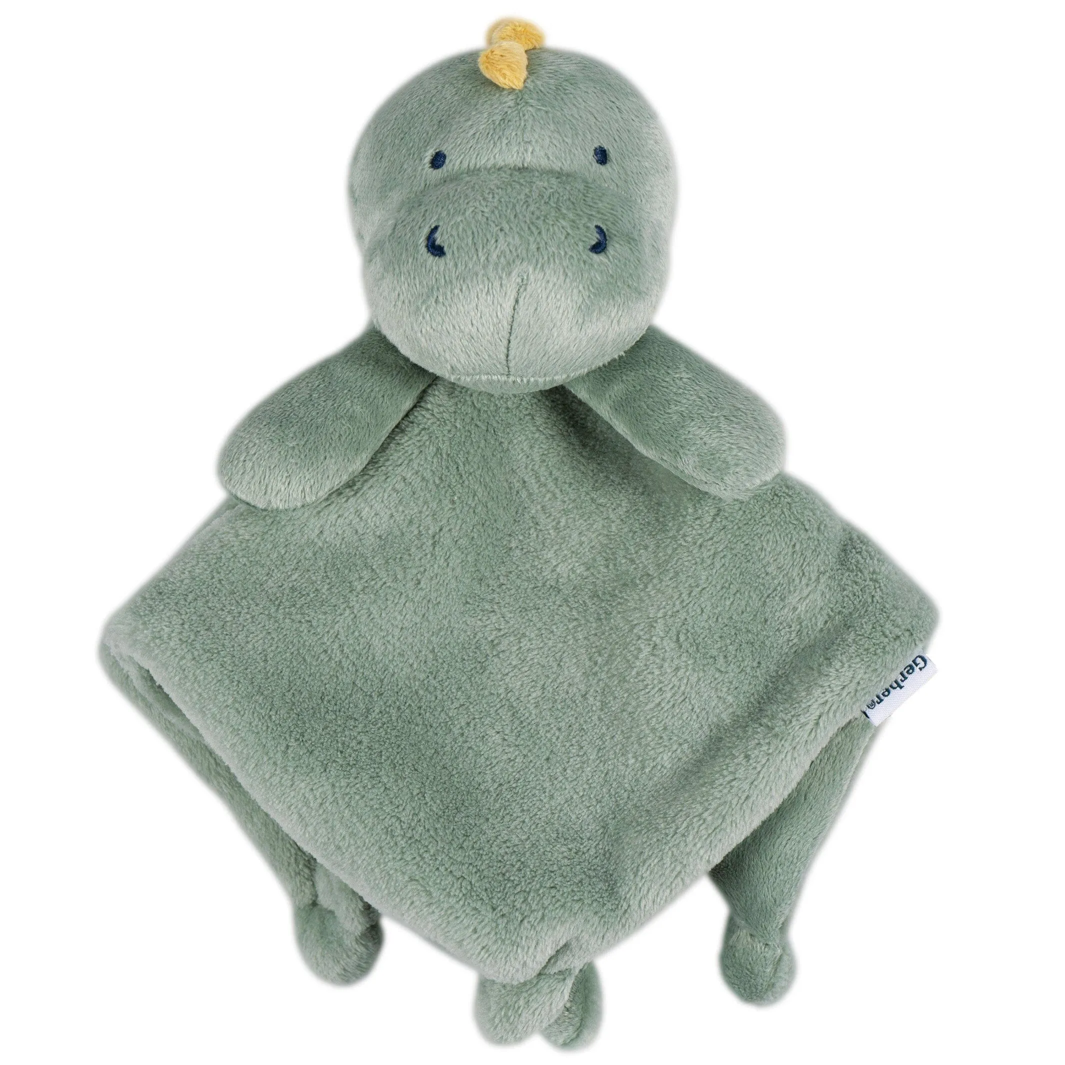 Embroidered 2-Piece Dino Hooded Wearable Blanket & Security Blanket Set