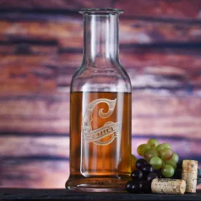 Engraved Custom Stolzle Purity Wine Carafe