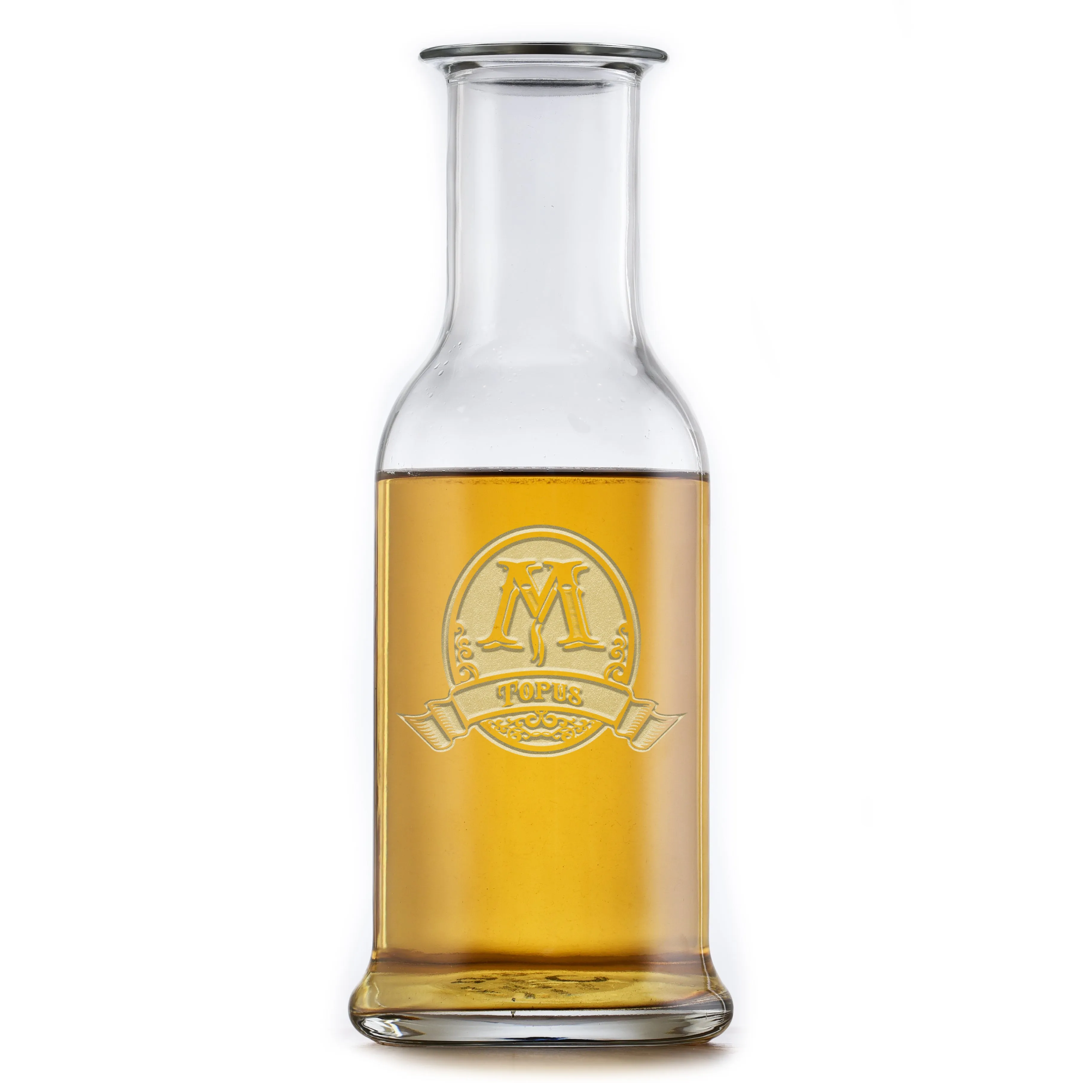 Etched Stolzle Purity Wine Carafe