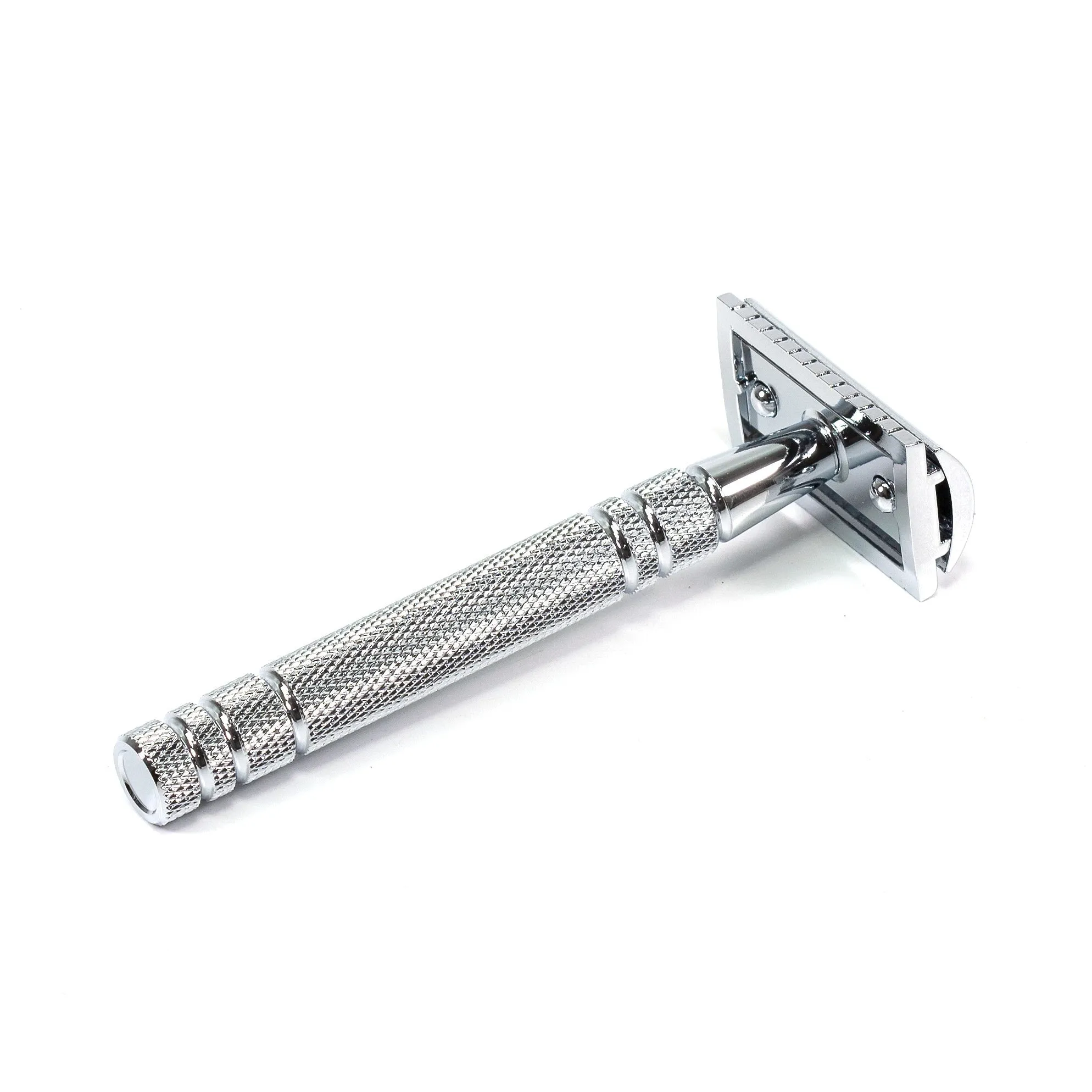 Fendrihan Double Edge Safety Razor, Full Knurled Handle